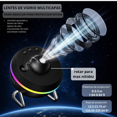 Proyector LED relajante
